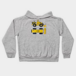 Mighty Loader - 1968 Box Graphic Kids Hoodie